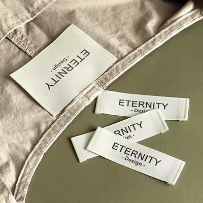 Customized label, washing label, making clothes label, fabric label, washing label, weaving label, l